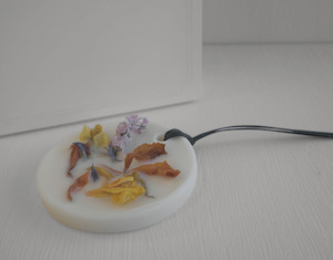 Candles: Giverny Botanical Round Palet