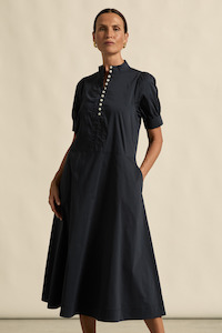 Linen: Zoe Kratzmann Fortitude Dress Midnight