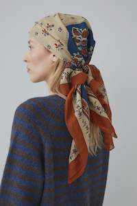 Moismont Scarves: Moismont 100% Cotton Scarf 796 Toffee