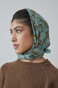 Moismont Scarves: Moismont 100% Cotton Scarf 680 Celeste Blue