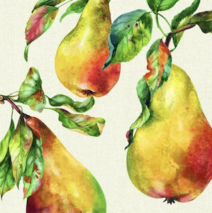 Tabletop: IHR Luncheon Home Grown Pears