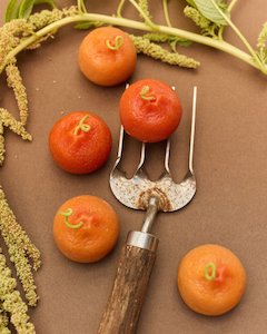 Beeswax Candle Orange