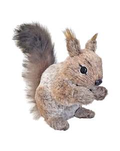 Gifts Under 75: Christmas Decoration Sitting Squirrel Large