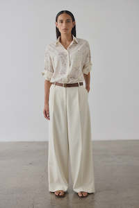 Sale: Laing Boyfriend Shirt Floral