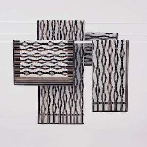 Innate Collection: Innate Hand Towel Ripple Dark 40x70cm