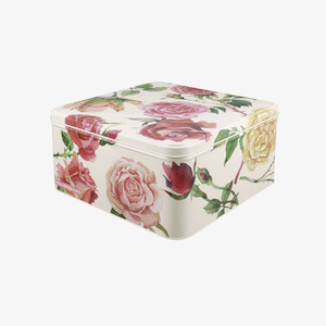 Valentines Day: Emma Bridgewater Roses All my Life Square Tin Small