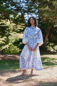 Aston Studio: Aston Lucille Dress Antique Royal