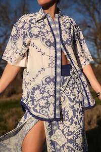 Aston Edie Shirt Antique Royal