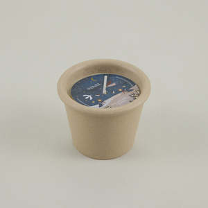 Candles: St Eval Stardust Ivory Pot Inspiritus