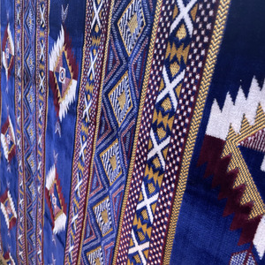 Intrepid Picnic Rug Safira Blue Large 3x2m