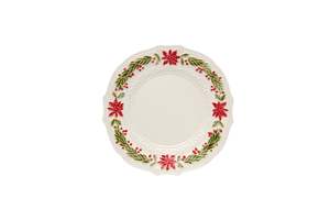 Bordallo Christmas Dinner Plate