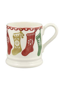 Emma Bridgewater Christmas Stockings 1/2 pint Mug