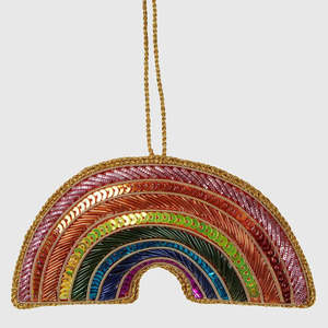 Gifts Under 75: Rainbow Sequin hanging Decoration