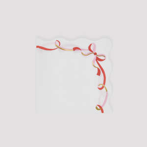 Meri Meri Ribbon Bow Small Napkins