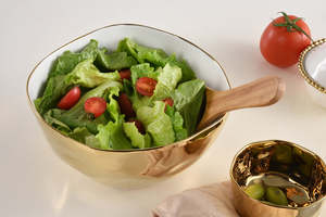 Pampa Bay: Pampa Bay Gold Large Bowl