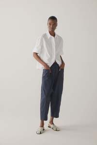 Fomina Edna Pant - Navy Poplin