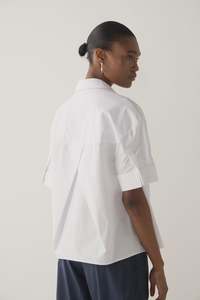 Fomina Pixie Shirt - White Poplin