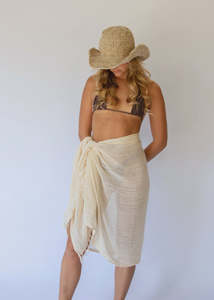 Homepage: Solstice Pareo Sarong - Natural