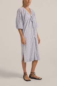 New: Ilio Nema Hygea Stripe Voile Dress