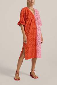 Ilio Nema Atli Dress Pink & Red
