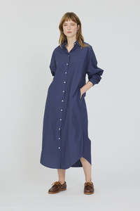 New: LMND Chiara Maxi Dress Navy