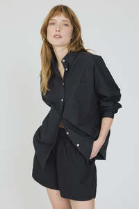 LMND Chiara Shirt Cotton Black