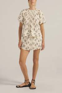 Ilio Nema Moira Top Shell Stripe Voile