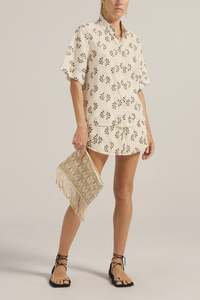 New: Ilio Nema Cerbere Shirt Shell Stripe Voile