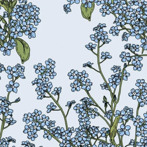 Living: IHR Havi Luncheon Lemmikki Light Blue