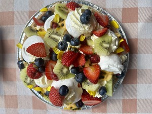 Gluten Free Vegan: Pavlova Large Tarts (No gluten)