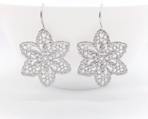 Rhodium Crochet Star Earrings – Wendi Lindsay Jewellery
