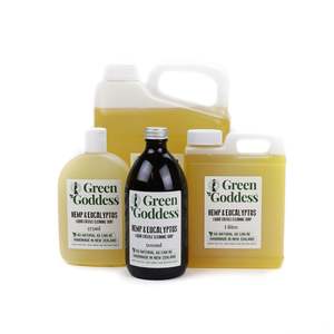 Bulk: Green Goddess Hemp & Eucalyptus Liquid Castile Cleaning & Dish Wash