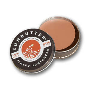 Natural Face Creams Balms: SunButter Tinted Sunscreen - SPF50 Water Resistant Reef Safe