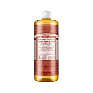 Dr Bronners: Dr Bronner's Eucalyptus Liquid Castile Soap 944ml