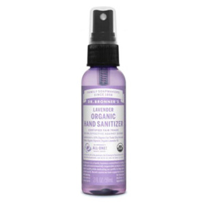 Dr Bronners: Dr Bronner's Lavender Organic Hand Sanitizer 59ml