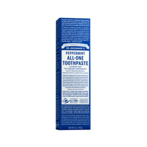 Dr Bronner's Peppermint Toothpaste 140gm
