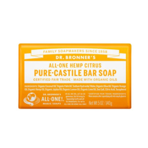 Dr Bronners: Dr Bronner's Citrus Castile Bar Soap