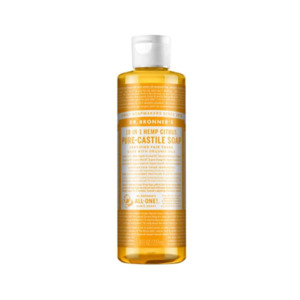 Dr Bronners: Dr Bronner's Citrus Liquid Castile Soap 237ml