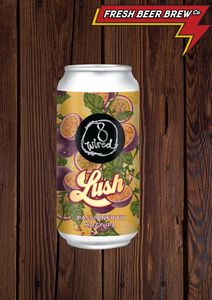 Products: 8 Wired Lush Passionfruit Hazy IPA 440ml Can - West Auckland Liquor