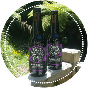 Products: Kunekune Blackcurrant Cider – 6 x 330ml – West Coast Brewery