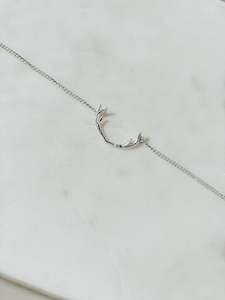 Products: Antler Choker Necklace in Sterling Silver (on back order)