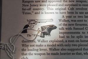Necklace: The Frontier Colt - Sterling Silver