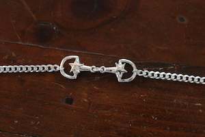 Lonestar Bit Bracelet in Sterling Silver