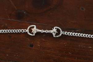 Lonestar Bit Bracelet in Sterling Silver