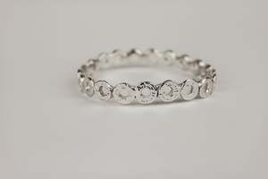 Fired Bullet Bangle in Sterling Silver - Limited Edition