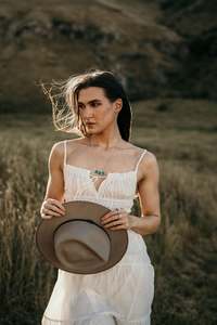 Necklace: The Turquoise Keepsake Necklace - Sterling Silver