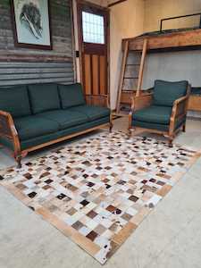 Home: Natural leather rugs