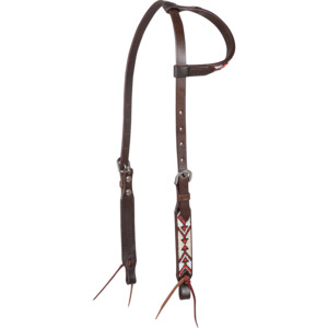 Cashel Beaded Arrows Slip Ear Headstall