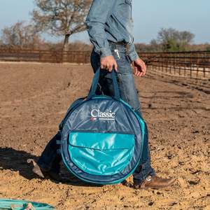 Full: Deluxe Rope Bag - Aqua/Navy (Pre order Only)