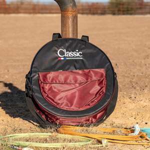 Deluxe Rope Bag - Black-Ruby (Pre order Only)